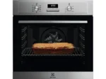Horno - Electrolux EOF3H54X, Multifunción, Esmalte fácil limpieza, 72 l, Función Grill, 60 cm, Inox