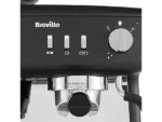 Cafetera express - Breville Barista Max+ VCF152X, 1600 W, 15 bar, Hasta 3 tazas, Molinillo Tap&Go, Negro - Imagen 2
