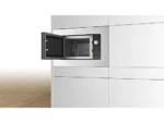 Microondas integrable - Bosch BEL623MS3, 800 W, 5 potencias, 20 l, Acero inoxidable - Imagen 2