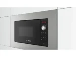 Microondas integrable - Bosch BEL623MS3, 800 W, 5 potencias, 20 l, Acero inoxidable - Imagen 6
