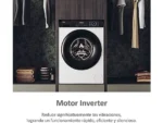 Lavadora carga frontal - Haier I-Pro Series 3 HW90-BP14939-S, 9kg, 1400rpm, Motor Inverter, Vapor, Antibacterias, Blanco - Imagen 14
