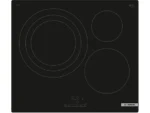 Placa inducción - Bosch PID61RBB5E, 3 zonas, 17 niveles, Negro