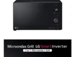 Microondas con grill - LG MH7265DPS, 1000 W, 5 niveles, Inverter, 32 l, Negro - Imagen 5