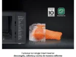 Microondas con grill - LG MH7265DPS, 1000 W, 5 niveles, Inverter, 32 l, Negro - Imagen 6