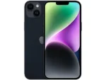APPLE iPhone 14 Plus, Negro, Móvil iOS, 128 GB, 6 GB RAM, 6,7  OLED, Ceramic Shield, Recubrimiento oleofóbico, Anti-huellas, A15 Bionic, 4323 mAh