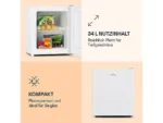 Mini congelador - KLARSTEIN Garfield Eco, 34 l, 52 cm, Blanco - Imagen 3