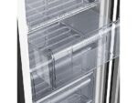 Congelador vertical - CHIQ FSD160D4E, 145 l, 126 cm, Color Metalico Cepillado Oscuro - Imagen 2