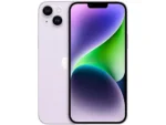 APPLE iPhone 14 Plus, Morado, Móvil iOS, 128 GB, 6 GB RAM, 6,7  OLED, Ceramic Shield, Recubrimiento oleofóbico, Anti-huellas, A15 Bionic, 4325 mAh
