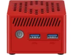 Mini PC - LEOTEC LEMPC06R, Intel N, 8 GB RAM, 128 GB SSD, HD Graphics, Windows, Rojo - Imagen 2