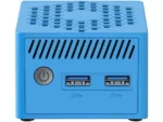 Mini PC - LEOTEC LEMPC07B, Intel N, 12 GB RAM, 256 GB SSD, HD Graphics, Windows, Azul - Imagen 2