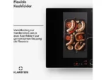 Placa de inducción - KLARSTEIN Delicatessa 77 Flex, 4 zonas, 77 cm, Negro - Imagen 4