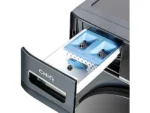 Lavadora carga frontal - CHIQ CFL100-14586IM3XA, Space PRO, Motor inverter, 1400 rpm, Programa inteligente, Función Vapor, 10 kg, 1400 rpm, 16 programas, Gris oscuro - Imagen 3