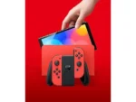 Nintendo Switch - NINTENDO Nintendo Switch OLED Rojo (Edición Mario), 64 GB, Rojo (Mario) - Imagen 2