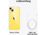 APPLE iPhone 14 Plus iPhone 14 Plus, Yellow, Móvil iOS, 256 GB, 6 GB RAM, 6,7  OLED, Ceramic Shield, Recubrimiento oleofóbico, Anti-huellas, Processor, 4325 mAh - Imagen 7