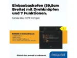 Horno multifunción - EXQUISIT EBE 255-U-020 Negro, Integrable, 59 l, 595 mm, negro - Imagen 2