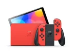 Nintendo Switch - NINTENDO Nintendo Switch OLED Rojo (Edición Mario), 64 GB, Rojo (Mario) - Imagen 6
