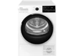 Secadora bomba de calor - SMEG DNP93SLES, Eléctrico, 9 kg, 14 programas, Blanco