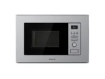 Microondas con grill integrable - HISENSE BIM320G41X, 1000 W, 5 potencia, 20 l, Acero Inox