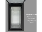 Mini congelador - KLARSTEIN Iceblokk 50, 86 cm, Negro - Imagen 2