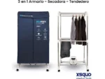 Tendedero Secadora - XSQUO Secamatic Máxima XXL 1200w, 20 kg, Azul - Imagen 4