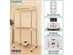 Tendedero Secadora - XSQUO Secamatic Máxima XXL 1200w, 20 kg, Azul - Imagen 8