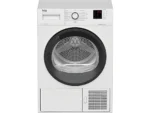 Secadora - BEKO DHS7413GA0, Bomba de calor, 7 kg, 15 programas, Blanco