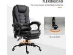 Silla de masaje - 921-342V91BK, 79,00 cm, Negro - Imagen 8