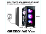 PC Gaming - GREED MK5 AMD Pro, AMD Ryzen 7 7800X3D, 32 GB RAM, 2 TB SSD, GeForce RTX™ 5080, Windows 11 Pro, Negro - Imagen 2