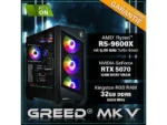 PC Gaming - GREED MK5 AMD, AMD Ryzen 5 9600X, 32 GB RAM, 1 TB SSD, GeForce RTX™ 5070, Windows 11 Pro, Negro - Imagen 5