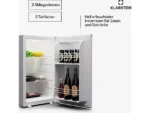 Nevera pequeña - KLARSTEIN Matterhorn Breeze 68, Altura 74 cm, Blanco - Imagen 2