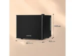 Nevera pequeña - KLARSTEIN Geheimversteck 17l Minibar, Altura 47,50 cm, Negro - Imagen 2