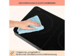 Placa de inducción - KLARSTEIN Cookio, 2 zonas, 56 cm, Negro - Imagen 4