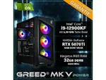PC Gaming - GREED MK5 INTEL, Intel Core i9-12900KF, 32 GB RAM, 1 TB SSD, GeForce RTX™ 5070 Ti, Windows 11 Pro, Schwarz - Imagen 6