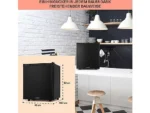 Nevera pequeña - KLARSTEIN Happy Hour 45, Altura 52 cm, Negro - Imagen 5