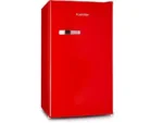 Nevera pequeña - KLARSTEIN Beercracker 91L, Altura 45 cm, Rojo - Imagen 2