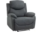 Sofá Reclinable - HOMCOM reclinable 150º, 97x96,105.5, hasta 150 kg, Gris