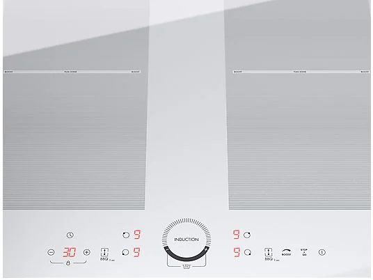 ASSET_MP_152321608.webp Placa de inducción - KLARSTEIN Delicatessa 70 Flex, 4 zonas, 72 cm, Blanco - Imagen 1