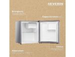 Nevera pequeña - SEVERIN KB 8878, Altura 50,00 cm, Capacidad 45 l, Gris - Imagen 3