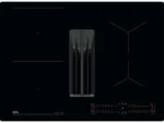 Placa de inducción - AEG Serie 6000 Flex XT TCH74B01FB, 7350 W, Convección, Negro