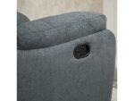 Sofá Reclinable - HOMCOM reclinable 150º, 97x96,105.5, hasta 150 kg, Gris - Imagen 3