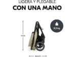 Silla de paseo - SHOP N CARE ligera y plegable con una mano hasta 22 kg Olive HAUCK, Olive - Imagen 2