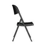 Sillas plegables - O91 P10-02779, hasta 150 kg, Negro - Imagen 2