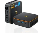 Mini PC - HUIDUN H50-N150, Intel Twin Lake N150(Hasta 3.6GHz), 8 GB RAM, 256 GB SSD, UHD Graphics, Windows 11 Pro, Negro