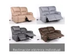 Sofá reclinable - ECO-DE Prime ECO-8520-2 TGC, hasta 100 kg, Gris Claro - Imagen 2