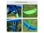 Columpios de jardín - OUTSUNNY 344-035, a partir de 3 año(s), Verde - Imagen 6