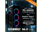 PC Gaming - GREED MK2 AMD Lite, AMD Ryzen 5 4600G, 16 GB RAM, 512 GB SSD, Radeon™ RX Vega 7, Windows 11 Pro, Negro - Imagen 5