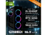 PC Gaming - GREED MK2 Intel Lite  Gaming Ordenador  Computer, Intel Core i5 10400F, 16 GB RAM, 512 GB SSD, GeForce RTX™ 3050, Windows 11 Pro, Negro - Imagen 5