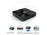 Mini PC - WITHTECH Intel J3710, Intel Celeron N3350, 8 GB RAM, 64 GB SSD, UHD 600, Windows 10, Black - Imagen 2