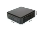 Mini PC - BLEU JOUR NUC Barebone, Intel® Core i7, 0 GB RAM, 0 GB SSD, HD Graphics, Windows 11 Pro, negro - Imagen 4