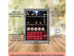 Nevera pequeña - KLARSTEIN Beersafe XL Mix It Edition, Altura 63 cm, Negro - Imagen 5